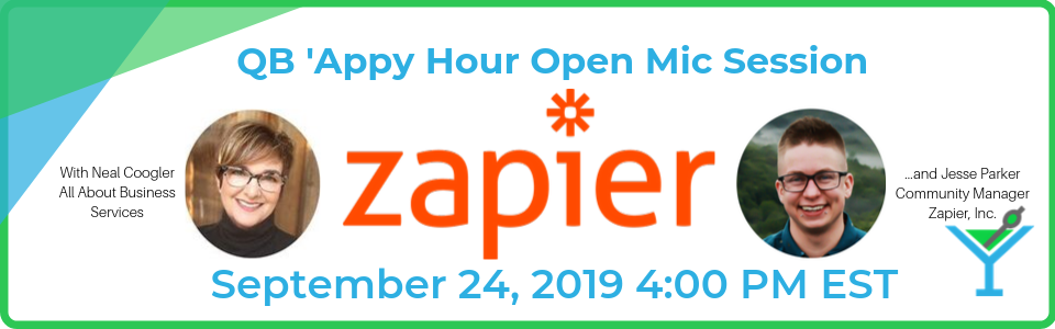 QB ‘Appy Hour Open Mic Session: Neal Coogler with Sponsor Zapier