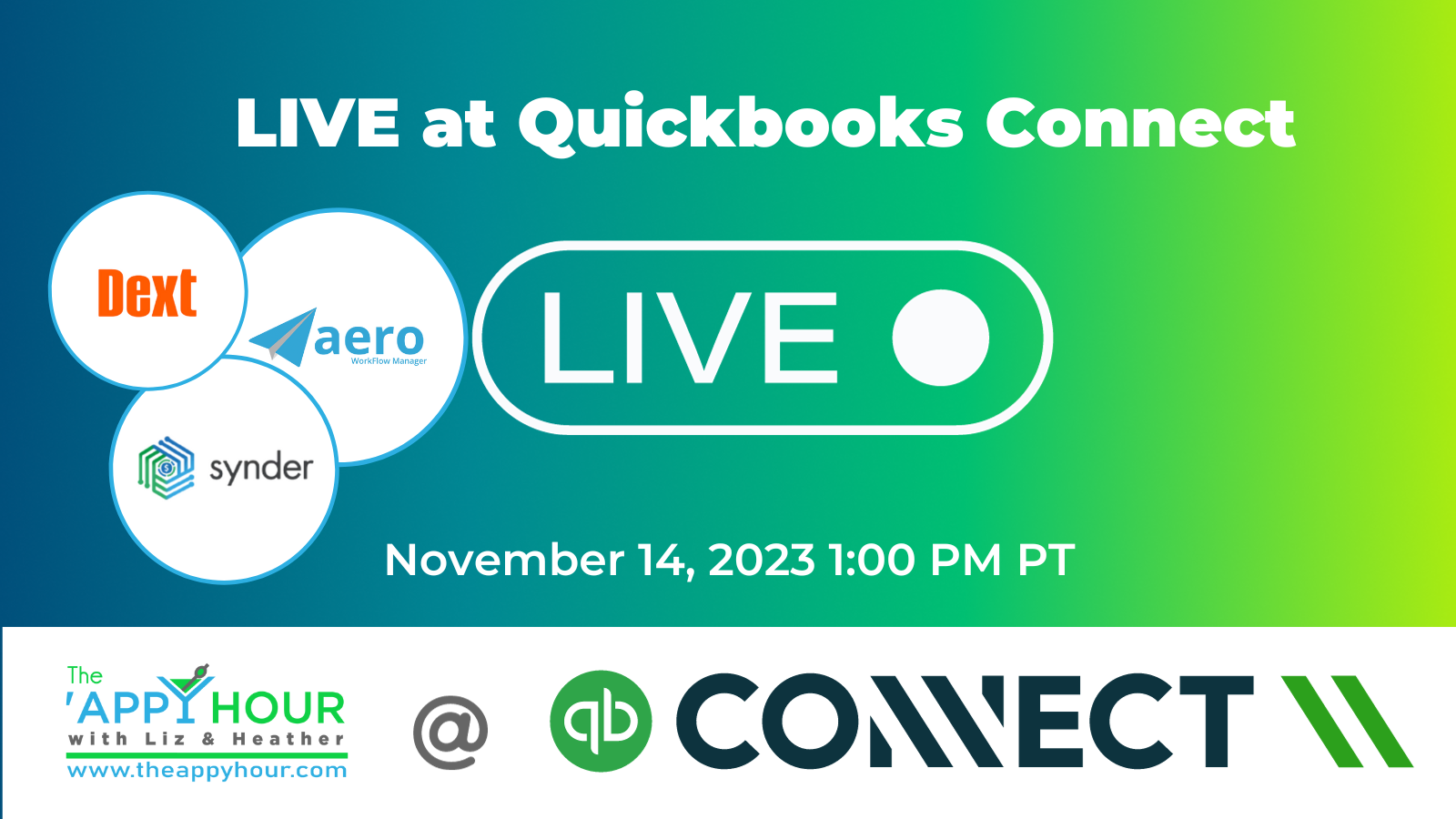 LIVE at QuickBooks Connect 2023